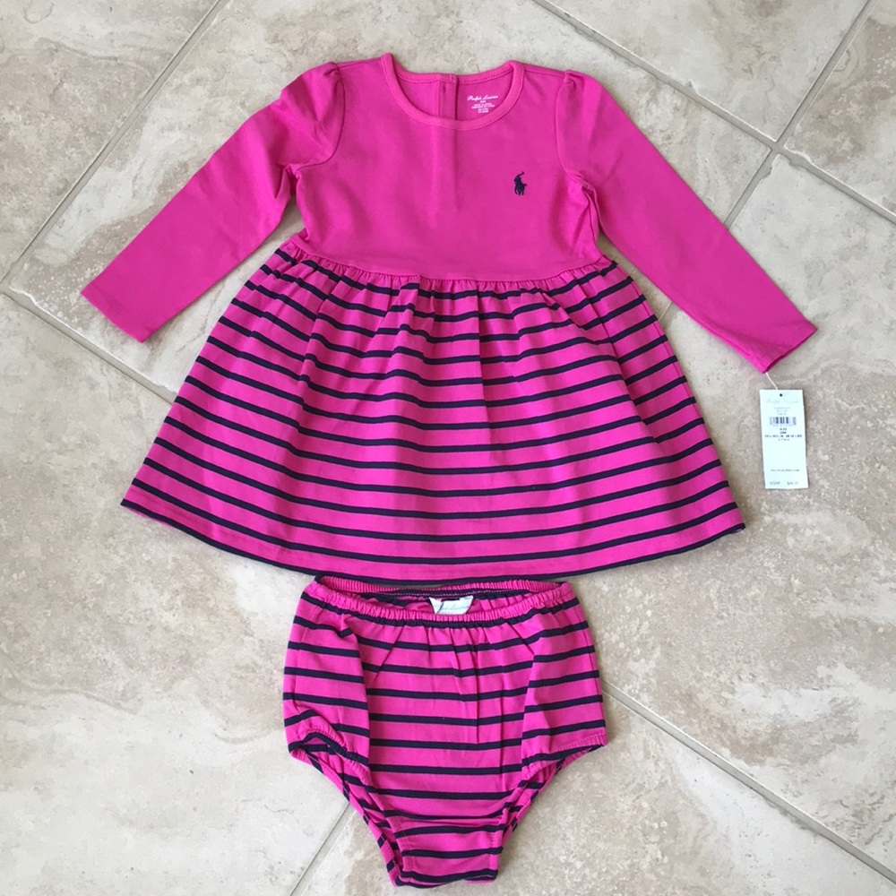 Ralph Lauren Dress and Bloomer Set